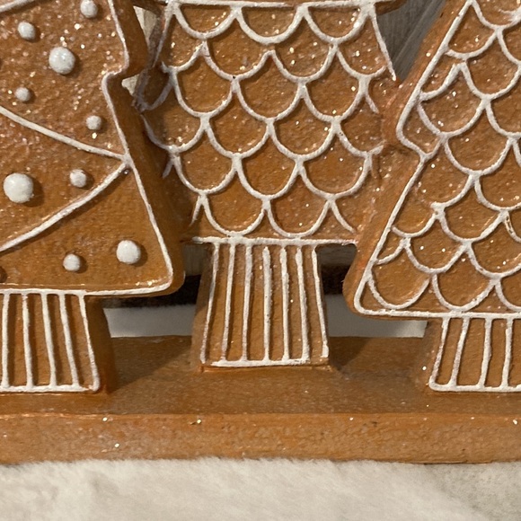 Gingerbread Trees Tabletop Decor - Picture 5 of 10